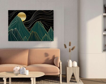 Framed Canvas Paintings for Your Living Room Style